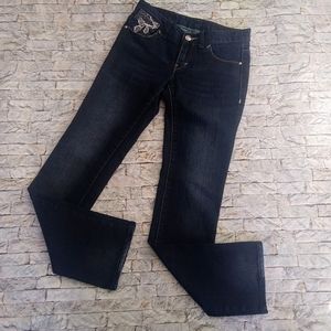 A/X Armani Exchange Embroidered Slim Leg Jeans 2